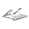 DONN35S soporte para ordenador portátil Plata