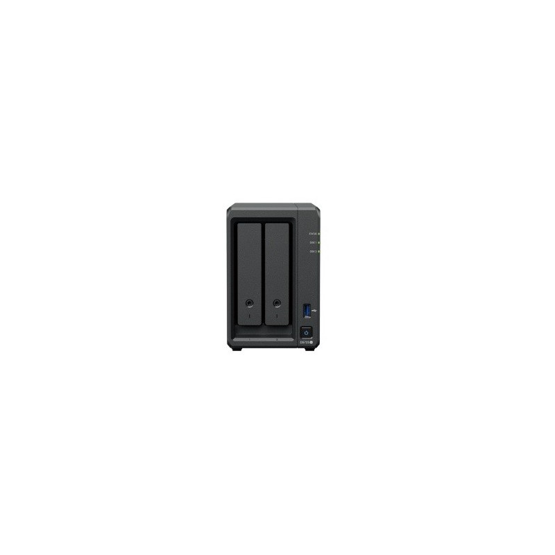 DP320 servidor de almacenamiento NAS Escritorio R1600 8 GB 16 TB Negro