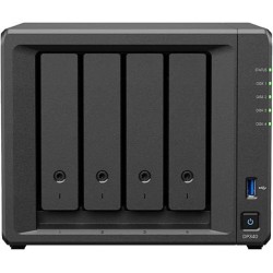 DP340 servidor de almacenamiento NAS Escritorio R1600 16 GB 32 TB Unidad de disco duro Negro