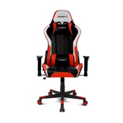 DR175 Silla para videojuegos universal Asiento acolchado Negro  Rojo  Blanco