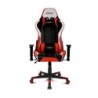 DR175 Silla para videojuegos universal Asiento acolchado Negro  Rojo  Blanco