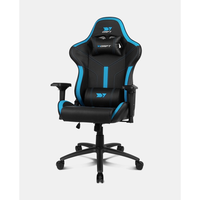DR350 Butaca para jugar Asiento acolchado Negro  Azul