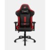 DR350 Butaca para jugar Asiento acolchado Negro  Rojo