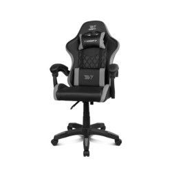 DR35BG silla para videojuegos Silla para videojuegos de PC Asiento acolchado Negro  Gris