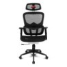 DRAIR200 silla para videojuegos Silla para videojuegos de PC Asiento de malla Negro