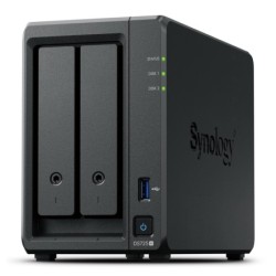 DiskStation DS725+ servidor de almacenamiento NAS Ryzen Embedded R1600 4 GB DDR4 0 TB Negro