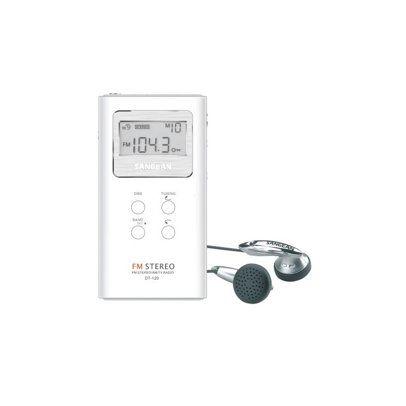 DT-120 Portátil Digital Blanco