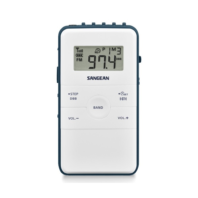DT-140 Portátil Digital Azul  Blanco