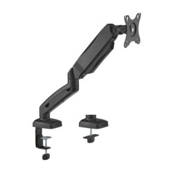 Soporte De Mesa Pro Contrapeso Giratorio E Inclinable Para Monitor/TV 9kg (3 Pivotes  1 Brazo) De 17-32  Negro