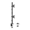 Soporte de mesa eco giratorio e inclinable para 2 Monitor/TV 9kg de 17-32  Negro