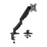 Soporte de Mesa Eco Contrapeso Giratorio e Inclinable para Monitor/TV 9KG (3 Pivotes  1 Brazo) de 17"-32"  Negro