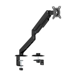 Soporte de Mesa Eco Contrapeso Giratorio e Inclinable para Monitor/TV 9kg (3 Pivotes  1 Brazo) de 17-32  Negro