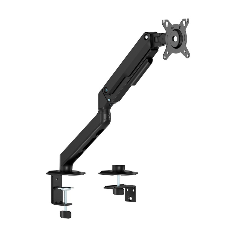 Soporte de Mesa Eco Contrapeso Giratorio e Inclinable para Monitor/TV 9kg (3 Pivotes  1 Brazo) de 17-32  Negro