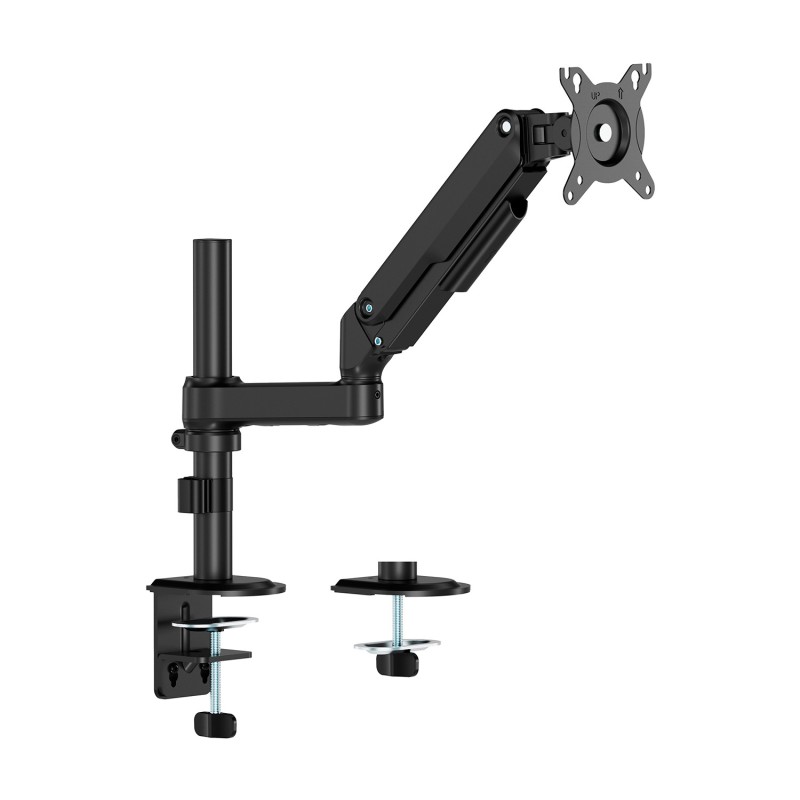 Soporte de Mesa Eco Contrapeso Giratorio e Inclinable para Monitor/TV 9kg (3 Pivotes  1 Brazo) de 17-32  Negro