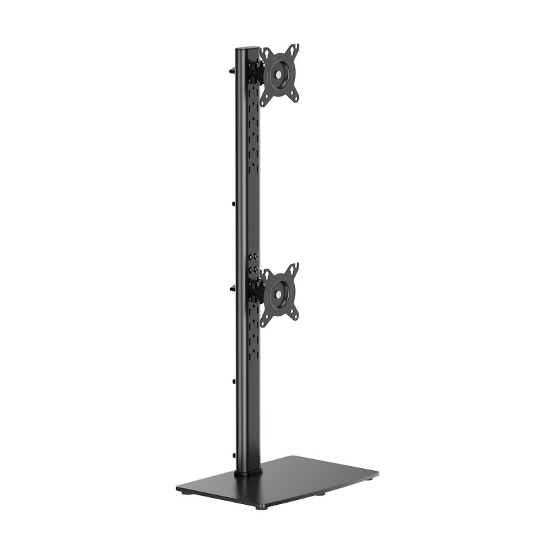 Soporte de Mesa Con Peana Eco Giratorio e Inclinable para 2 Monitor/TV 12kg de 17-34  Negro