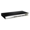 DXS-1210-16TC switch Gestionado L2 10G Ethernet (100/1000/10000) Negro