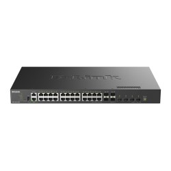 DXS-3410-32XY switch Gestionado L3 Fast Ethernet (10/100) Negro