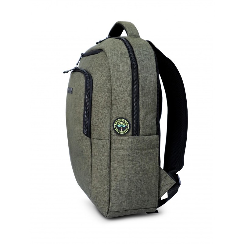 ECB34UF maletines para portátil 35 8 cm (14.1") Mochila Caqui