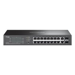 ES220GP switch Gestionado Gigabit Ethernet (10/100/1000) Energía sobre Ethernet (PoE) Negro