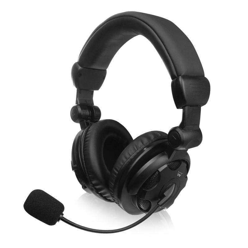 EW3564 auricular y casco Auriculares Alámbrico Diadema Llamadas/Música Negro
