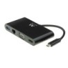 EW9827 base para portátil y replicador de puertos USB 3.2 Gen 1 (3.1 Gen 1) Type-C Negro