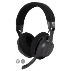 FALCON Auriculares Inalámbrico y alámbrico Diadema Juego USB Tipo C Bluetooth Negro