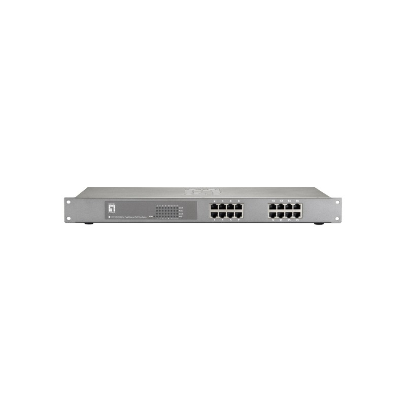 FEP-1612W120 switch Fast Ethernet (10/100) Energía sobre Ethernet (PoE) Gris