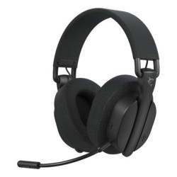 FIRECREST Auriculares Inalámbrico y alámbrico Diadema Juego USB Tipo C Bluetooth Negro