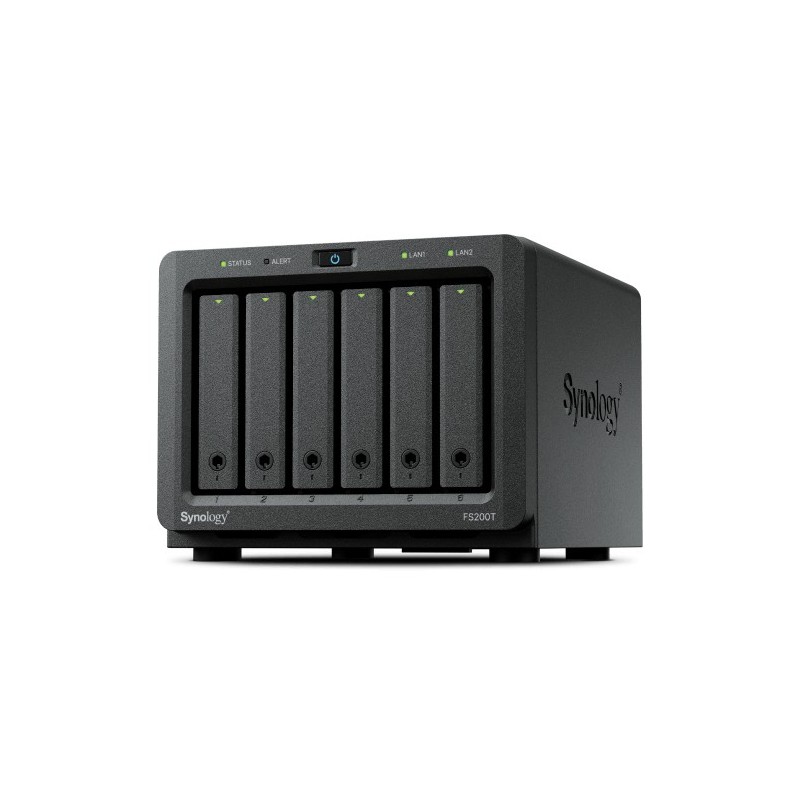 FS200T servidor de almacenamiento NAS Escritorio Intel® Celeron® J4125 4 GB DDR4 Negro