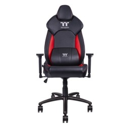 GGC-VCO-BRLWDS-01 silla para videojuegos Butaca para jugar Asiento acolchado Negro  Rojo