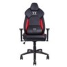 GGC-VCO-BRLWDS-01 silla para videojuegos Butaca para jugar Asiento acolchado Negro  Rojo