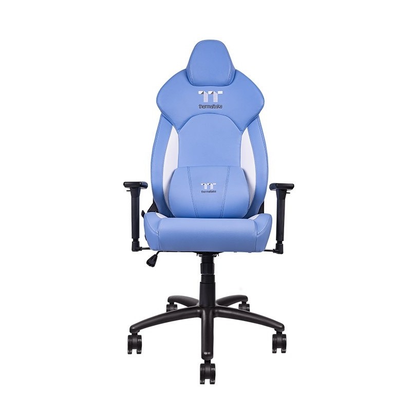 GGC-VCO-LWLWDS-01 silla para videojuegos Butaca para jugar Asiento acolchado Azul  Blanco