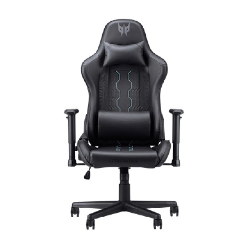 PGC331 Silla para videojuegos universal Negro  Azul