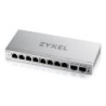 GS1200-10v3 Gestionado L2 Gigabit Ethernet (10/100/1000) Escritorio Gris