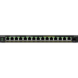 GS316EPP Gestionado Gigabit Ethernet (10/100/1000) Energía sobre Ethernet (PoE) Negro