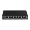 GS-5008E switch Gestionado Gigabit Ethernet (10/100/1000) Negro
