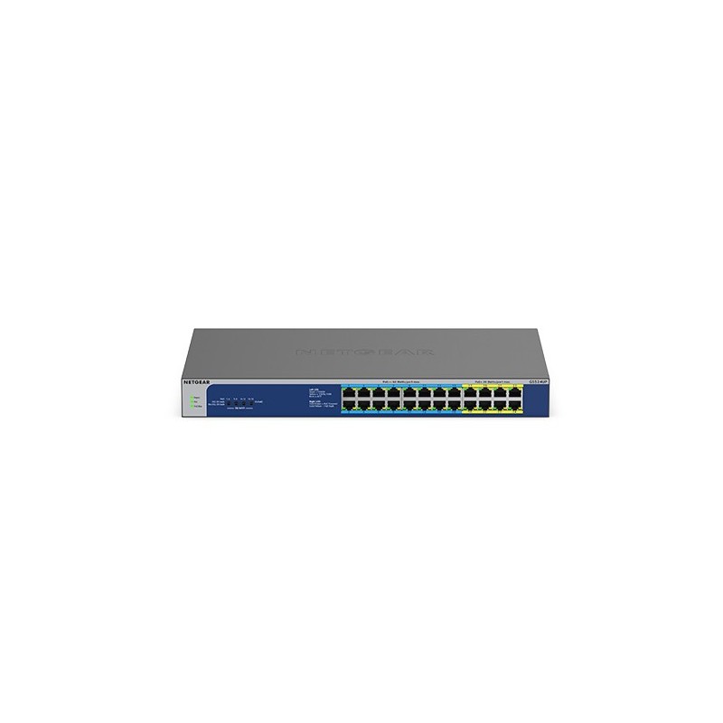 GS524UP No administrado Gigabit Ethernet (10/100/1000) Energía sobre Ethernet (PoE) Gris