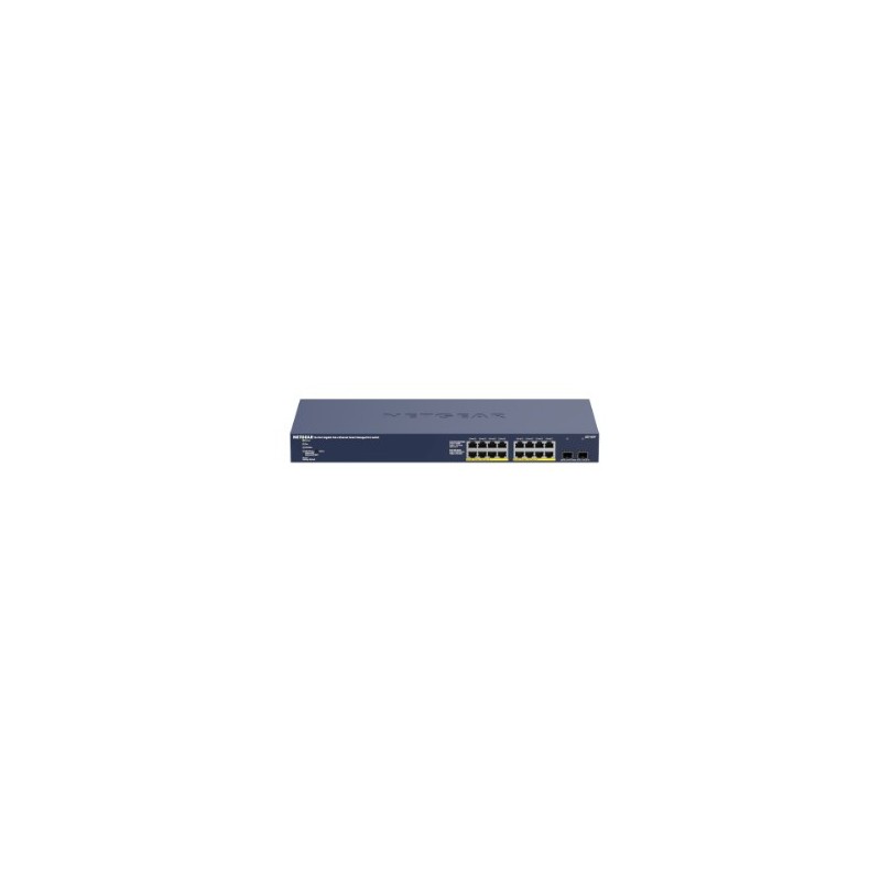 GS716TP-100EUS switch Gestionado L2/L3/L4 Gigabit Ethernet (10/100/1000) Energía sobre Ethernet (PoE) Azul