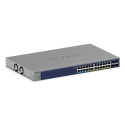 GS728TXUP Gestionado Gigabit Ethernet (10/100/1000) Energía sobre Ethernet (PoE) 1U Gris