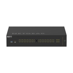 GSM4248UX Gestionado L2/L3 Gigabit Ethernet (10/100/1000) Energía sobre Ethernet (PoE) 2U Negro