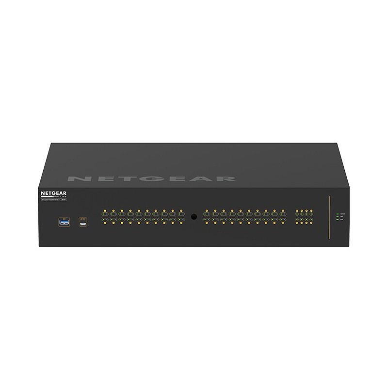 GSM4248UX Gestionado L2/L3 Gigabit Ethernet (10/100/1000) Energía sobre Ethernet (PoE) 2U Negro