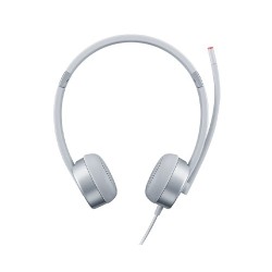 100 Stereo Analogue Headset Auriculares Alámbrico Oficina/Centro de llamadas Plata