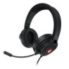 JA-2200 Auriculares Alámbrico Diadema Juego Negro