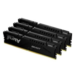 FURY Beast 64GB 6000MT/s DDR5 CL40 DIMM (Kit de 4) Black XMP
