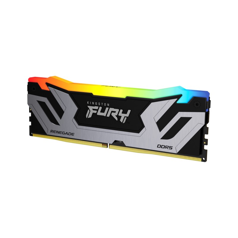 FURY 24GB 8400MT/s DDR5 CL40 CUDIMM Renegade RGB Silver XMP