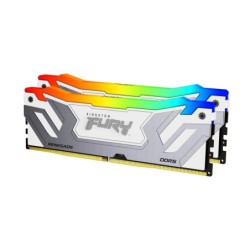 FURY 48GB 8400MT/s DDR5 CL40 CUDIMM (Kit de 2) Renegade RGB Blanco XMP