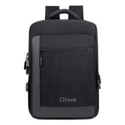 LL-9020A maletines para portátil 39 6 cm (15.6") Mochila Negro