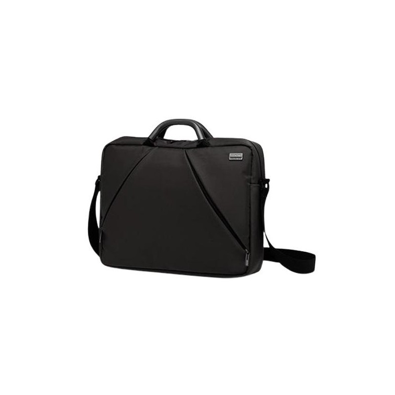 LEXON FUNDA PARA ORDENADOR PORTÁTIL 16 Y PORTADOCUMENTOS NEGRO