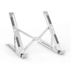 Soporte de Sobremesa Ajustable para Portatil / Tablet  Plata
