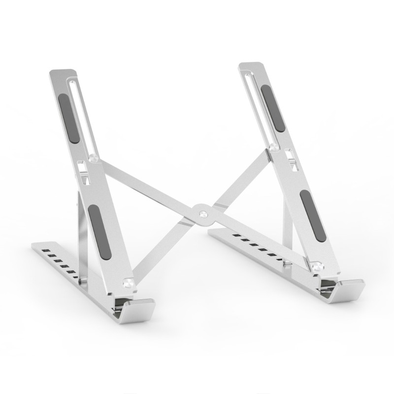 Soporte de Sobremesa Ajustable para Portatil / Tablet  Plata
